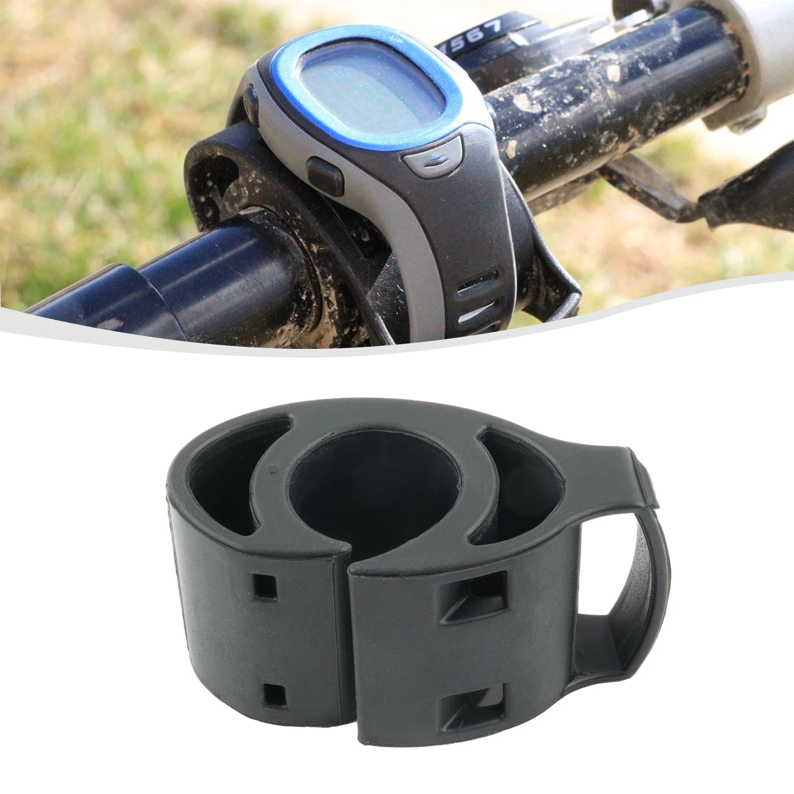 Cycling Gear Mount - จักรยานHandlebar MountสําหรับGarmin Forerunner 410 610 920GPSนาฬิกาจักรยานนาฬิกาMountจักรยานHandlebarนาฬิกาชุดผู้ถือ