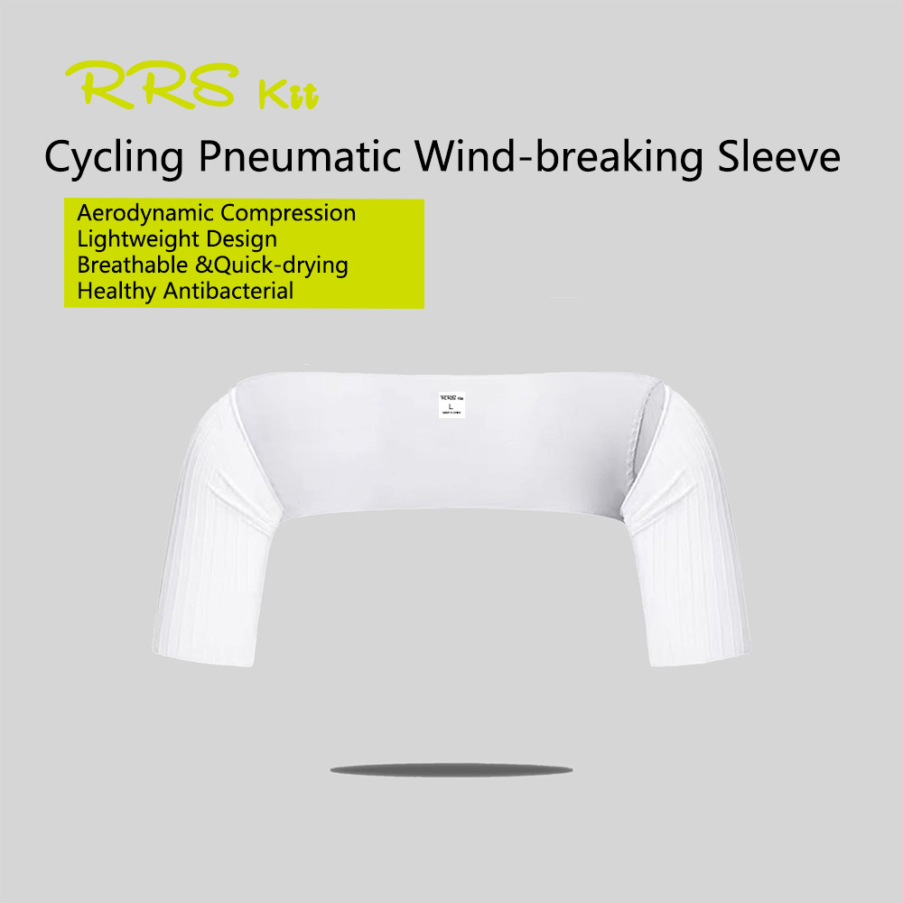 Cycling Arm Warmers - RRSKIT การแข่งขันขี่จักรยานนิวเมติกปลอกหักลมลดความต้านทานลมแห้งเร็วปลอกจักรยานต้านเชื้อแบคทีเรียระบายอากาศได้