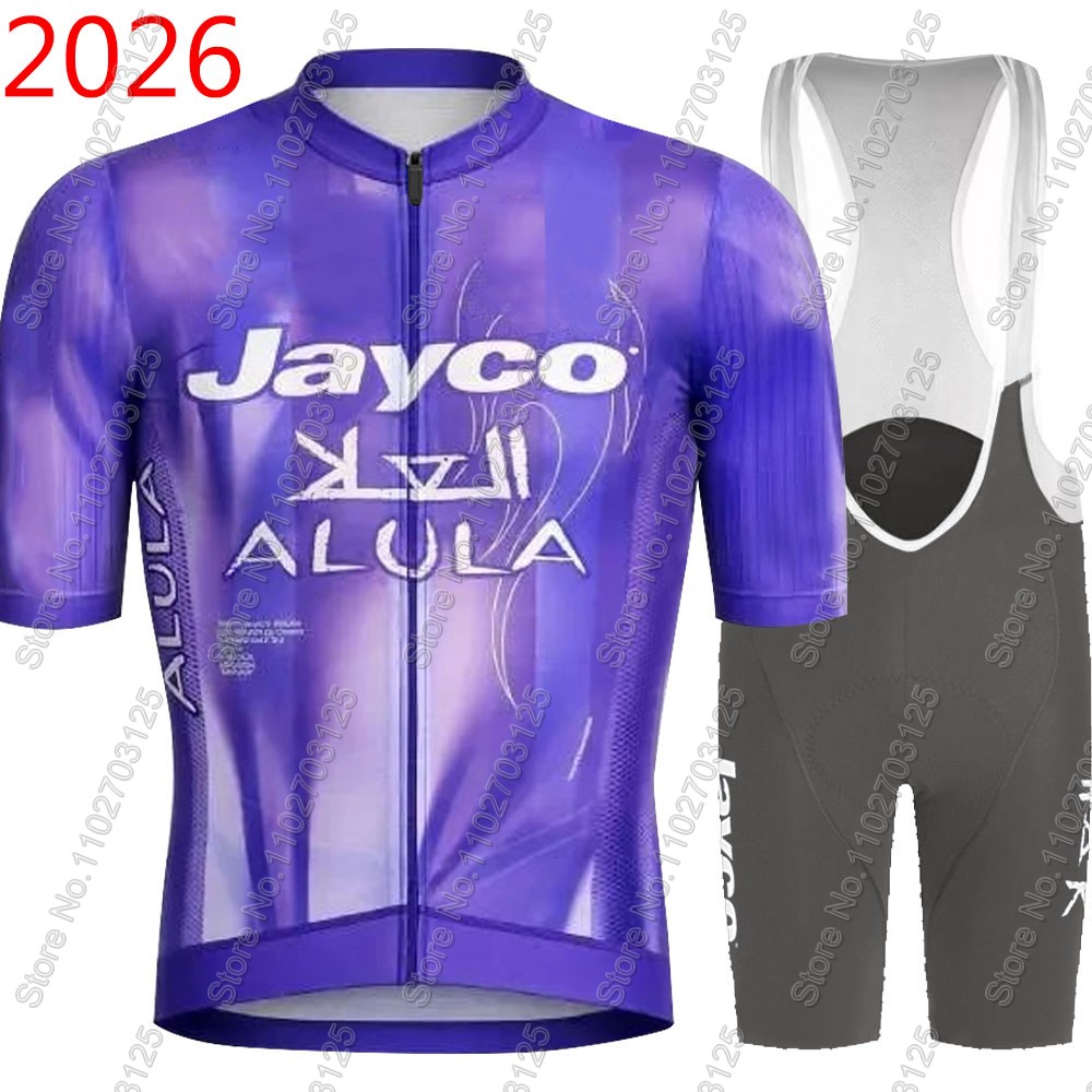 Cycling Bib Shorts - ชุดปั่นจักรยาน Jayco Alula 2026 ทีมเซ็ต ฤดูร้อน