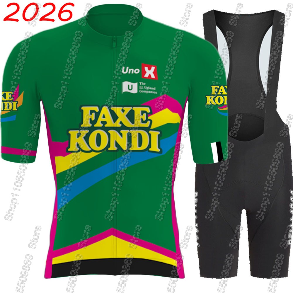 Cycling Bib Shorts - ชุดเสื้อปั่นจักรยาน UNO X 2026 Pro Team