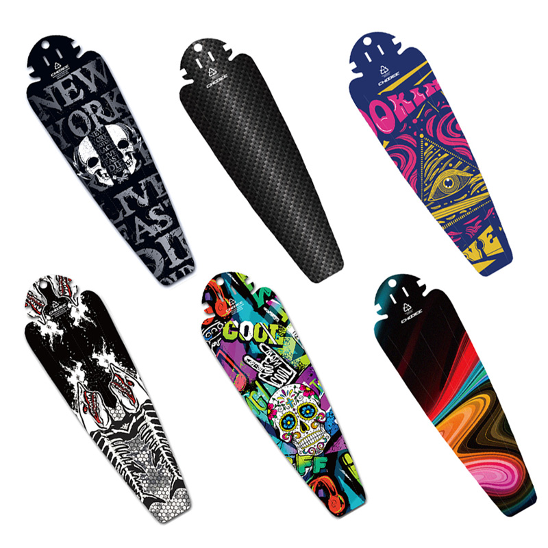 Bike Fender Set - Chooee จักรยานด้านหลัง Fender เป็นมิตรกับสิ่งแวดล้อม PP จักรยานอาน