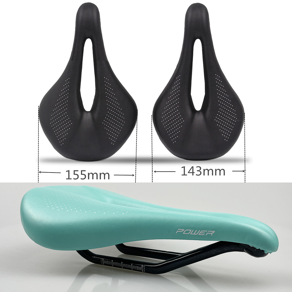 Carbon Fiber Saddle - เบาะจักรยาน Ultralight Pu+คาร์บอนไฟเบอร์ สำหรับจักรยานเสือหมอบ/เสือภูเขา เหมาะสำหรับผู้ชาย ขี่ทางเรียบ/ทางลูกรัง
