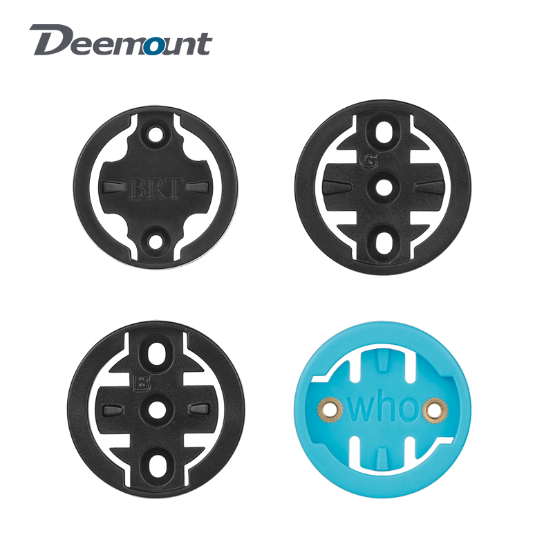 Cycling Gear Mount - ฐานฐานคอมพิวเตอร์2ชิ้น/ชุดสำหรับ garmin/magen/bryton/wahoo ใช้ได้กับ RTL515เรดาร์/L508 magane/ Bryton