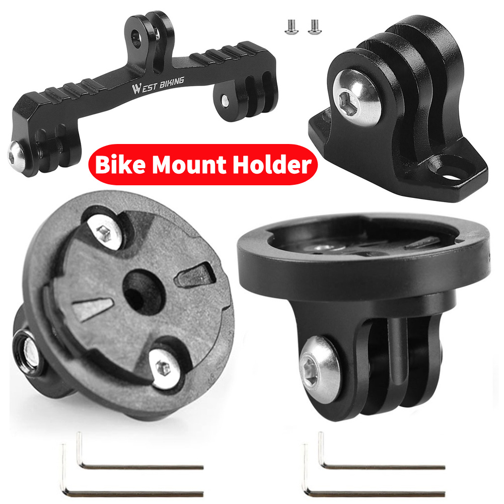 Cycling Gear Mount - ขายึดกล้องติดจักรยาน อะแดปเตอร์ยึดไฟหน้าจักรยาน ฐานยึดคอมพิวเตอร์จักรยาน สำหรับอุปกรณ์ Garmin Edge
