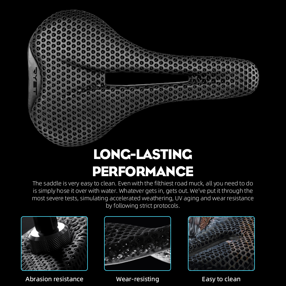 Carbon Fiber Saddle - เบาะจักรยาน RYET T50 คาร์บอนไฟเบอร์ พิมพ์ 3