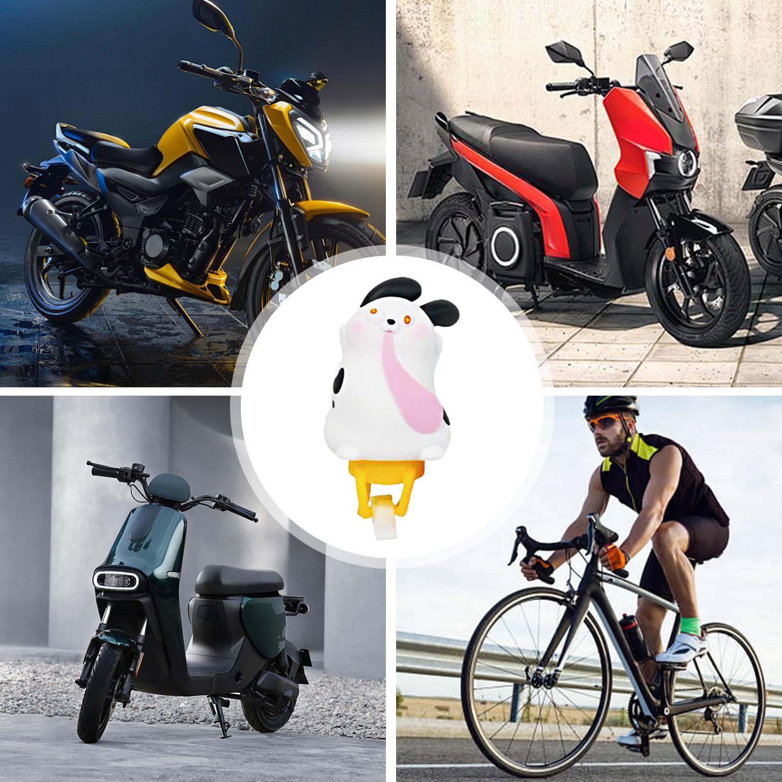 Bicycle Helmet - เครื่องประดับตกแต่งจักรยานรูปสัตว์การ์ตูน ตกแต่งแฮนด์จักรยาน กันน้ำ อุปกรณ์เสริมสำหรับกิจกรรมปั่นจักรยาน สำหรับติดก้านจักรยาน เด็ก