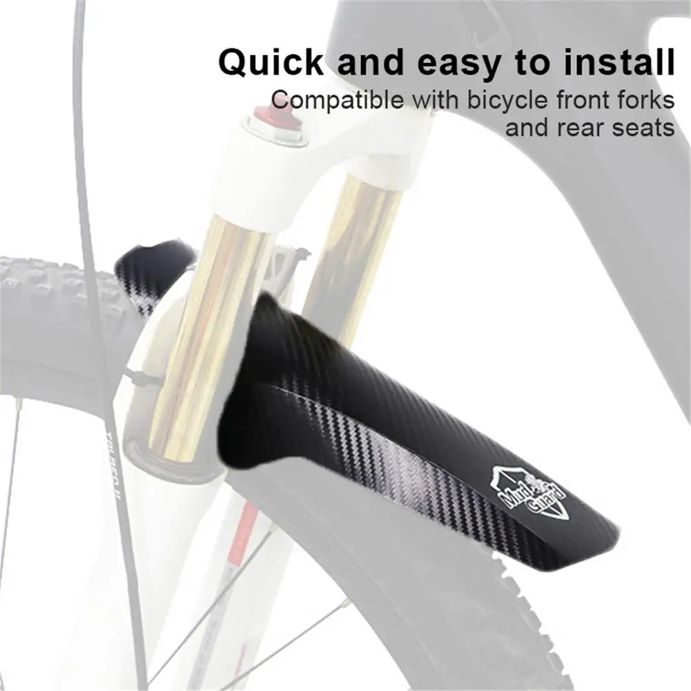 Bike Fender Set - บังโคลนจักรยานเสือภูเขาแบบปรับได้ 2 ชิ้น สำหรับล้อขนาด 26/27.5/29 นิ้ว