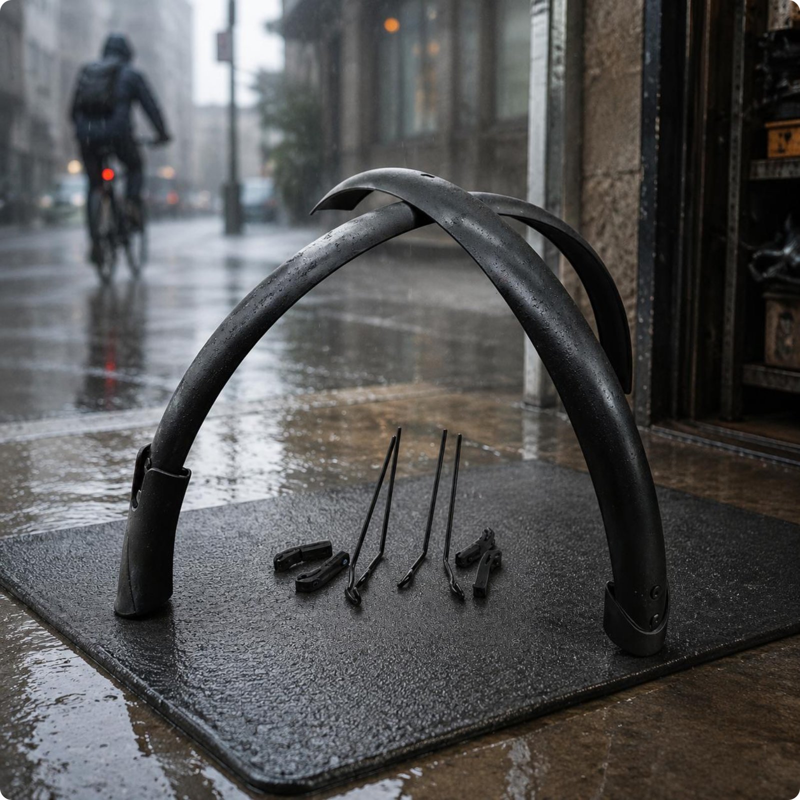 ชุดบังโคลนล้อ 451 ทำจากอะลูมิเ - Bike Fender Set บทวิจารณ์และราคา