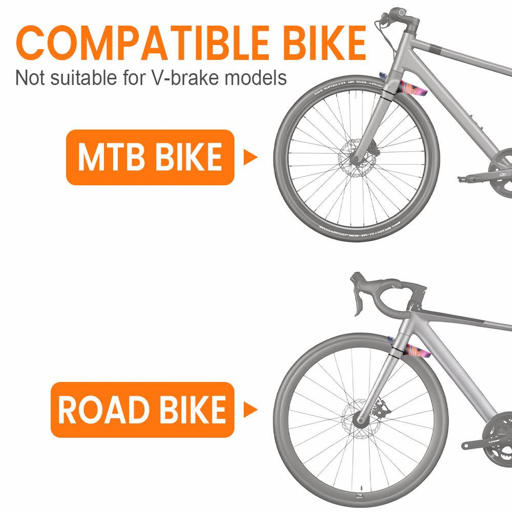CHOOEE บังโคลนจักรยานพับได้สำห - Bike Fender Set บทวิจารณ์และราคา