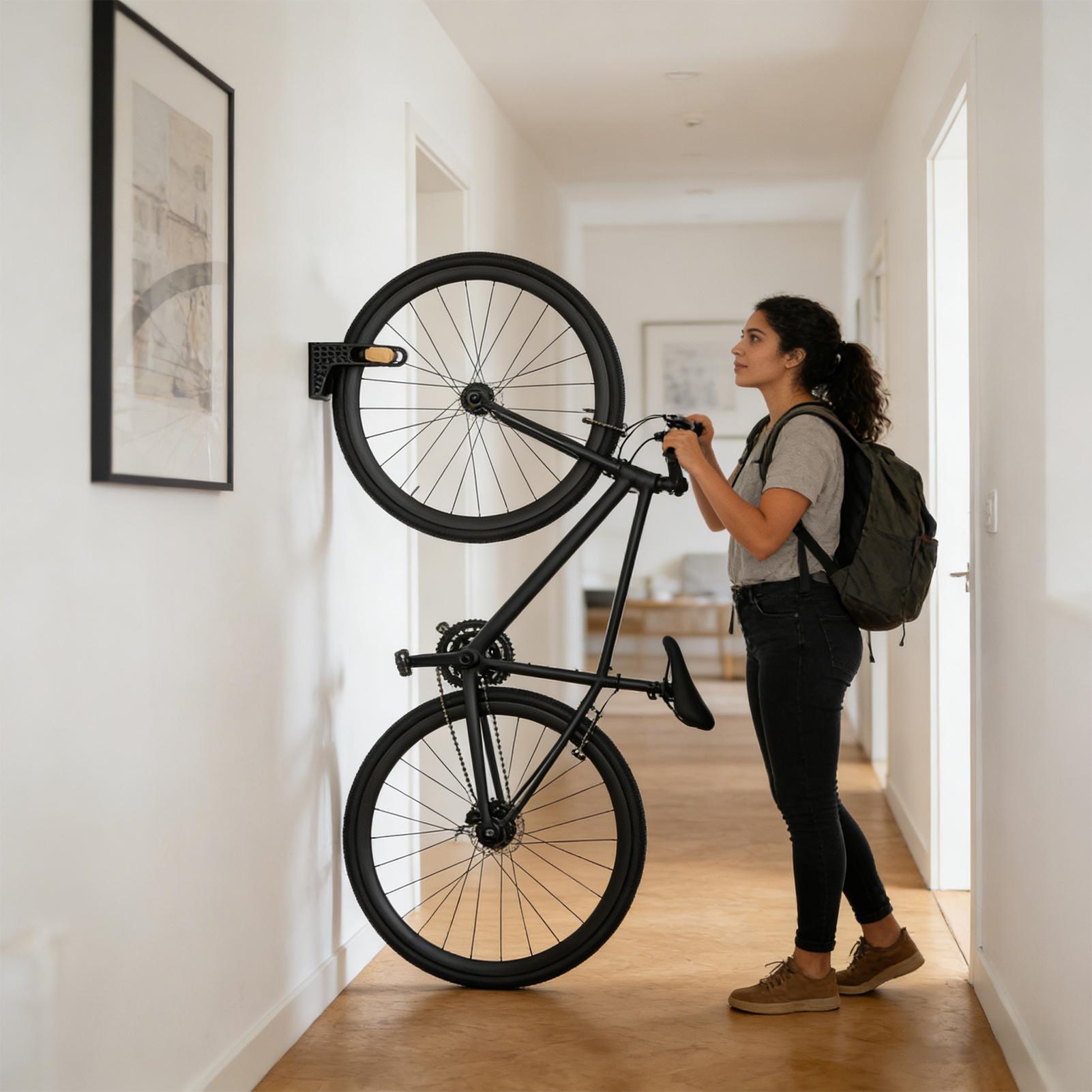 ที่แขวนจักรยานแบบติดผนัง  ตะขอ - Cycling Gear Storage Rack บทวิจารณ์และราคา