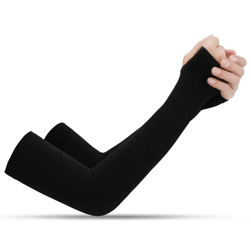 แขนขี่จักรยานฤดูร้อนผ้าน้ําแข็ - Cycling Arm Warmers บทวิจารณ์และราคา