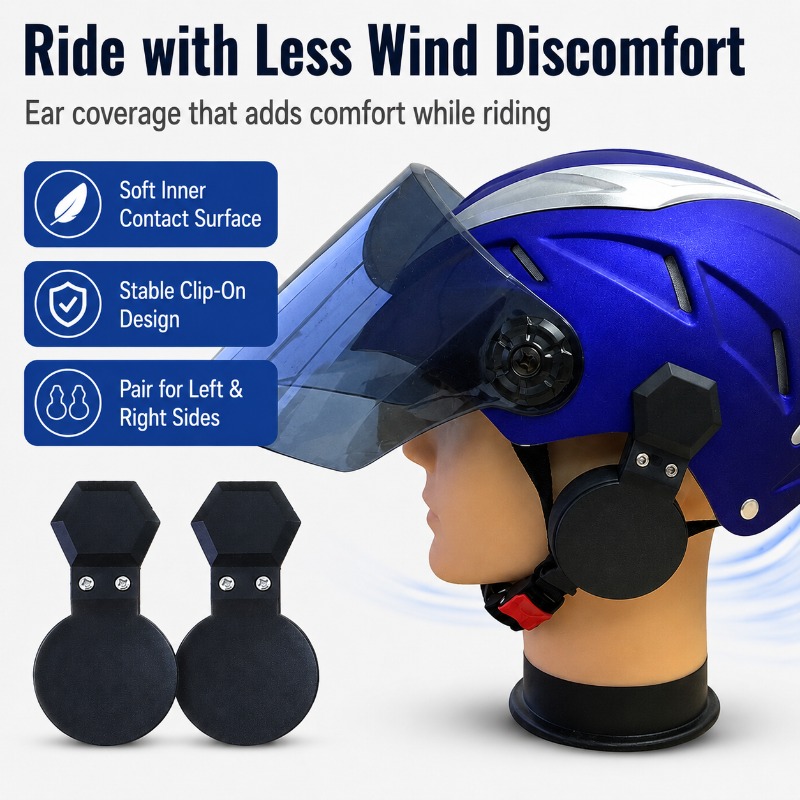 ที่ครอบหูแบบหนีบสำหรับหมวกกันน - Bicycle Helmet บทวิจารณ์และราคา