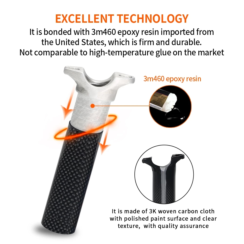 TOSEEK 3K คาร์บอนไฟเบอร์ขาตั้ง - Carbon Fiber Saddle บทวิจารณ์และราคา