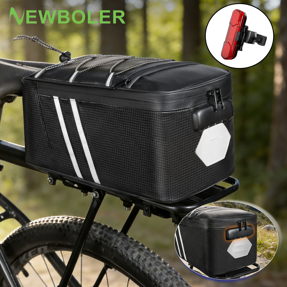 กระเป๋าติดท้ายจักรยานแบบมีรหัส - Cycling Gear Storage Rack บทวิจารณ์และราคา