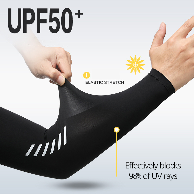 ฤดูร้อนผู้ชายขี่จักรยานแขนป้อง - Cycling Arm Warmers บทวิจารณ์และราคา
