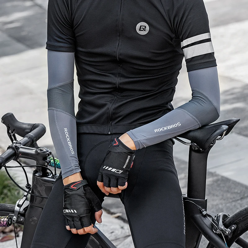 ปลอกแขน ROCKBROS สำหรับฤดูร้อน - Cycling Arm Warmers บทวิจารณ์และราคา