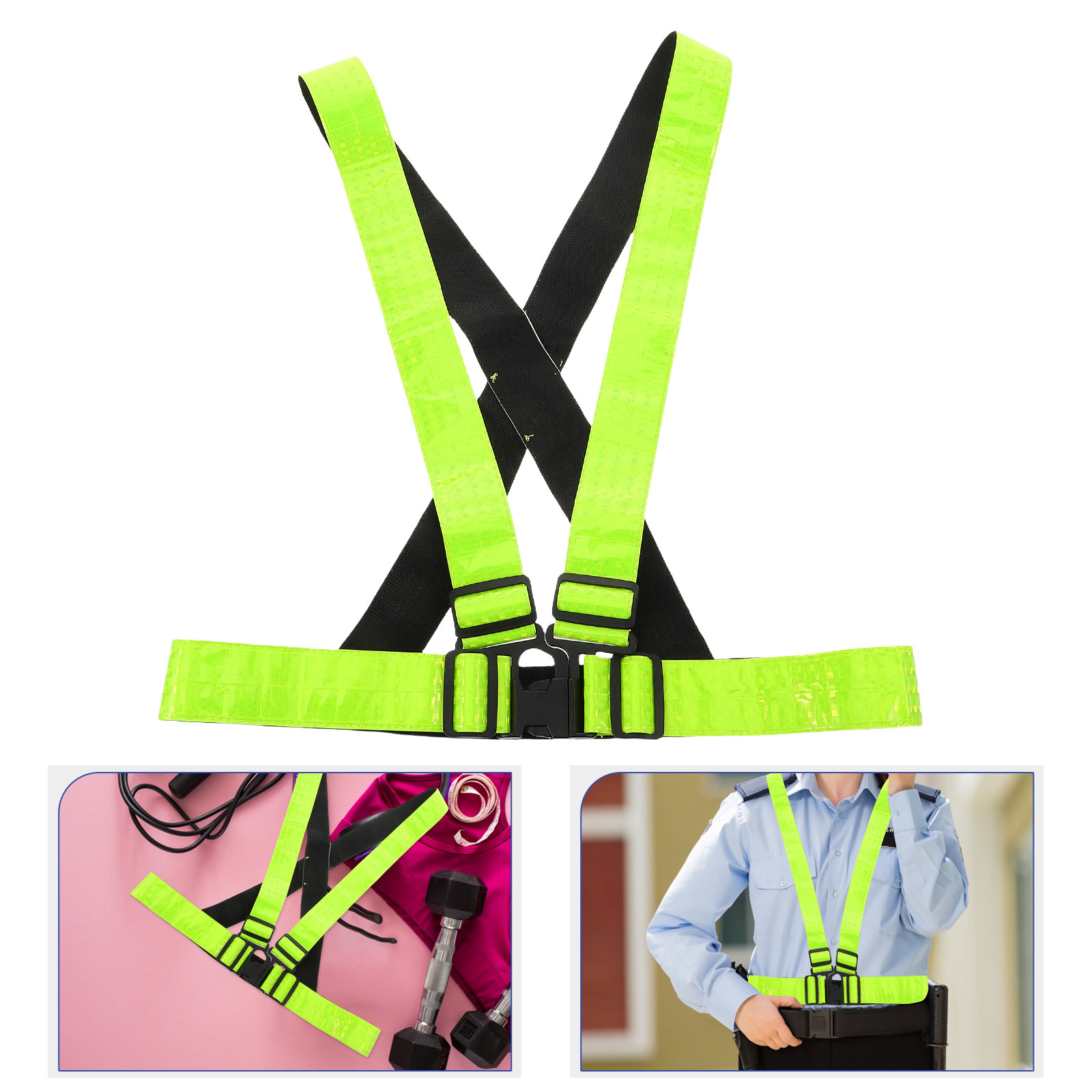เสื้อกั๊กสำหรับวิ่ง มองเห็นได้ - Cycling High Gear บทวิจารณ์และราคา