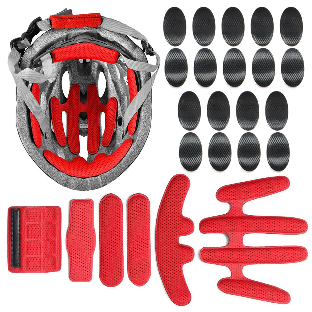 ชุดแผ่นบุรองกันกระแทก24ชิ้น/เซ - Cycling Gear Helmet บทวิจารณ์และราคา