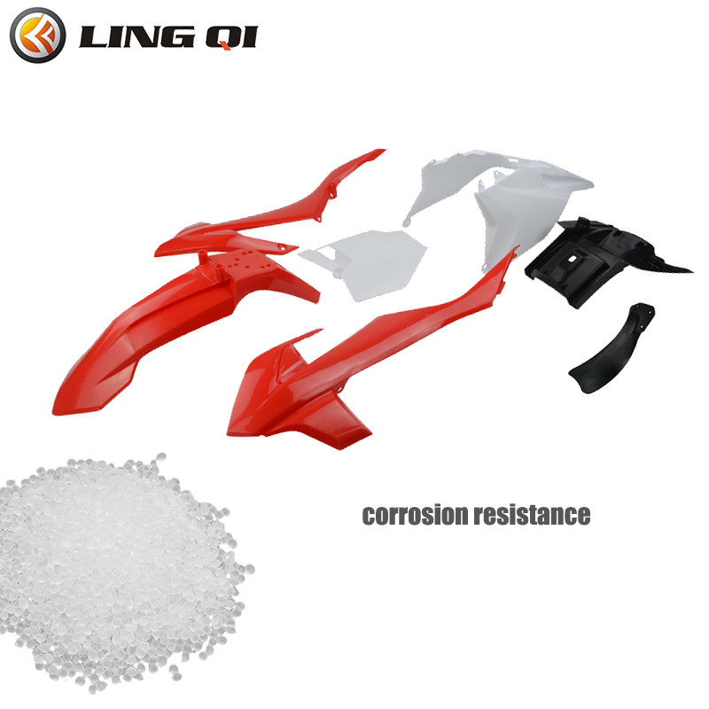 Lingqi KT50แข่งรถมอเตอร์ไซค์ชุ - Bike Fender Set บทวิจารณ์และราคา