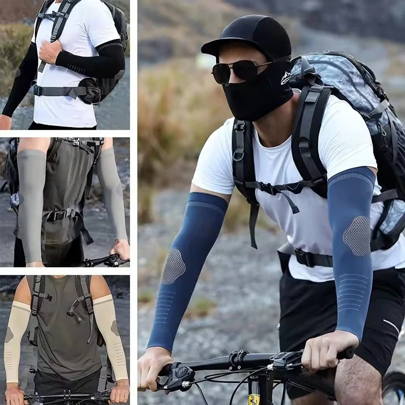 ปลอกแขนกันแดดฤดูร้อน ผ้าไหมน้ำ - Cycling Arm Warmers บทวิจารณ์และราคา