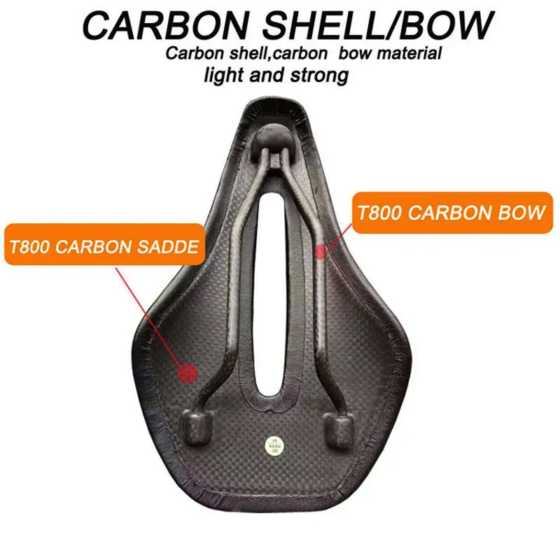 ใหม่ 128g คาร์บอนไฟเบอร์ Mtb อ - Carbon Fiber Saddle บทวิจารณ์และราคา