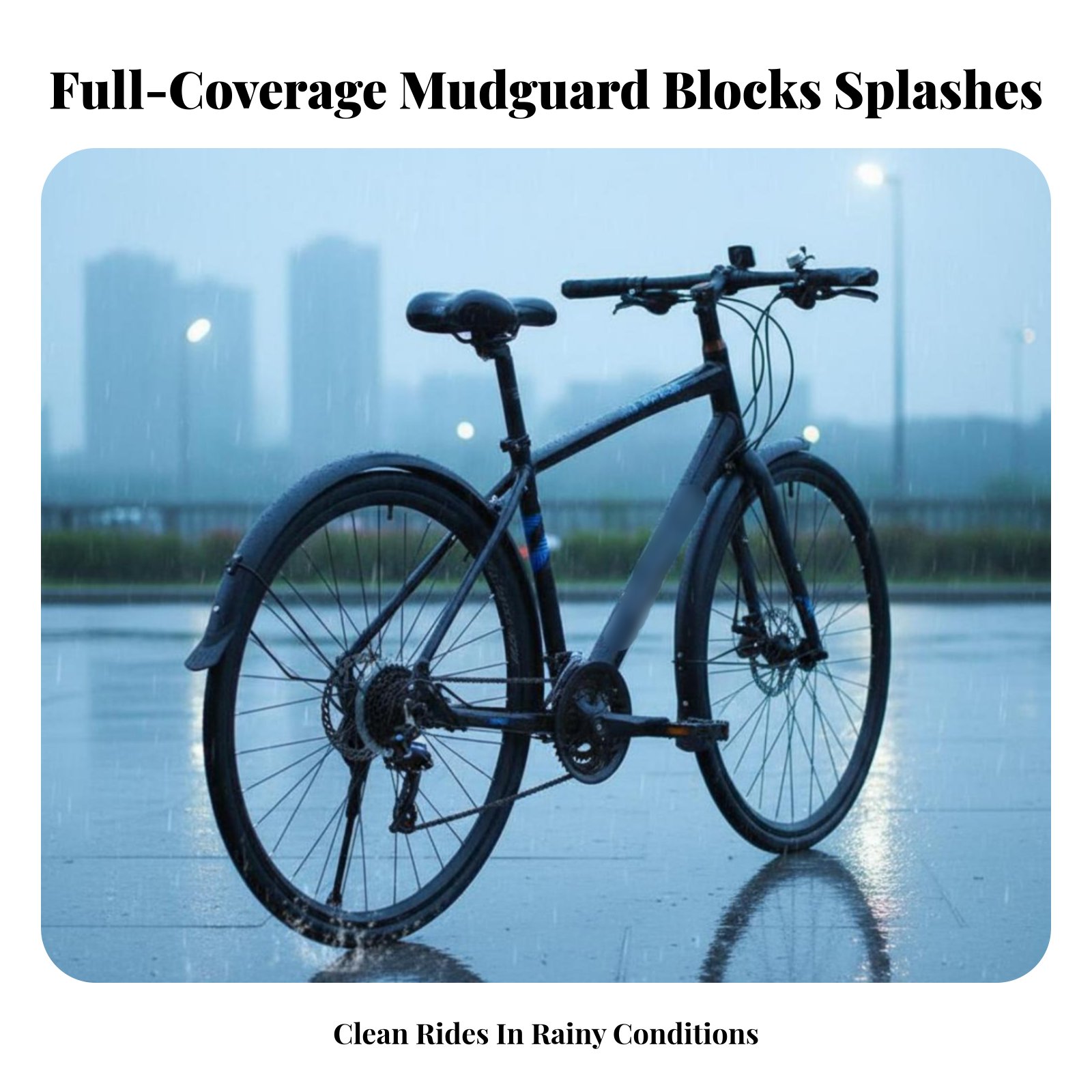 ชุดบังโคลนแบบครอบคลุมเต็มรูปแบ - Bike Fender Set บทวิจารณ์และราคา