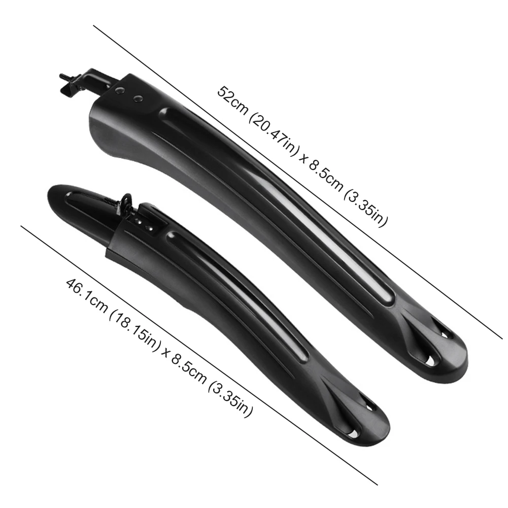 2pcs จักรยาน Fender PP พลาสติก - Bike Fender Set บทวิจารณ์และราคา