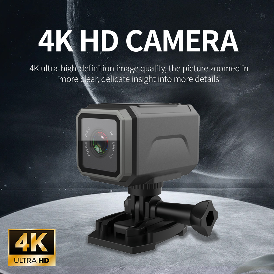 กล้องแอคชั่น 4K EIS 125 °   มุ - Cycling Gear Helmet บทวิจารณ์และราคา