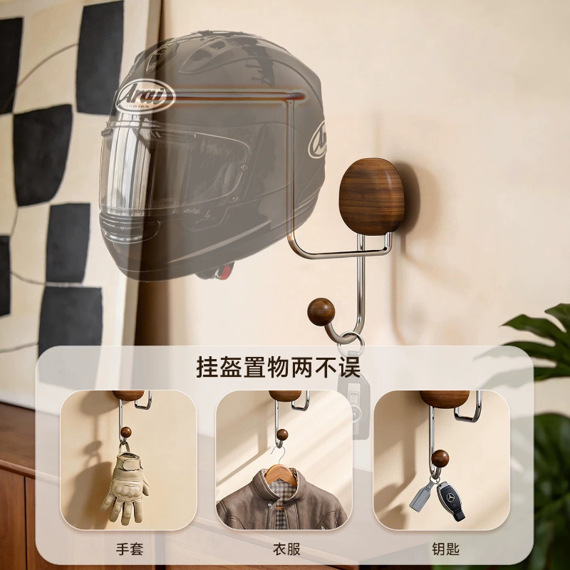 ชั้นวางหมวกกันน็อคแบบติดผนัง ไ - Cycling Gear Storage Rack บทวิจารณ์และราคา