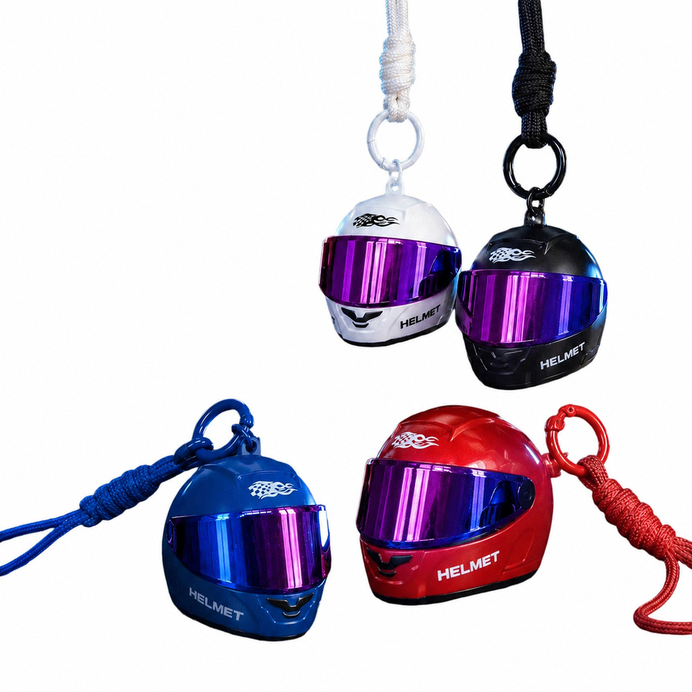พวงกุญแจหมวกกันน็อคสีสันสดใสพร - Bicycle Helmet บทวิจารณ์และราคา