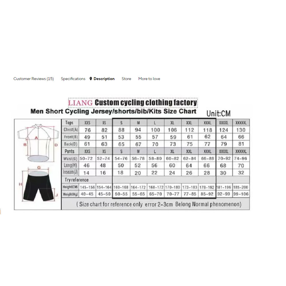 ชุดเสื้อจักรยานทีมชาติยูเครน 2 - Cycling Bib Shorts บทวิจารณ์และราคา