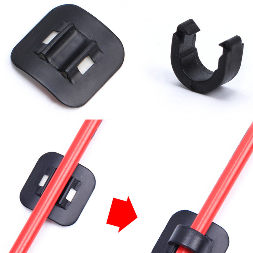 คลิปหนีบสายเบรกจักรยาน 2 ชิ้น  - Cycling Gear Holder บทวิจารณ์และราคา