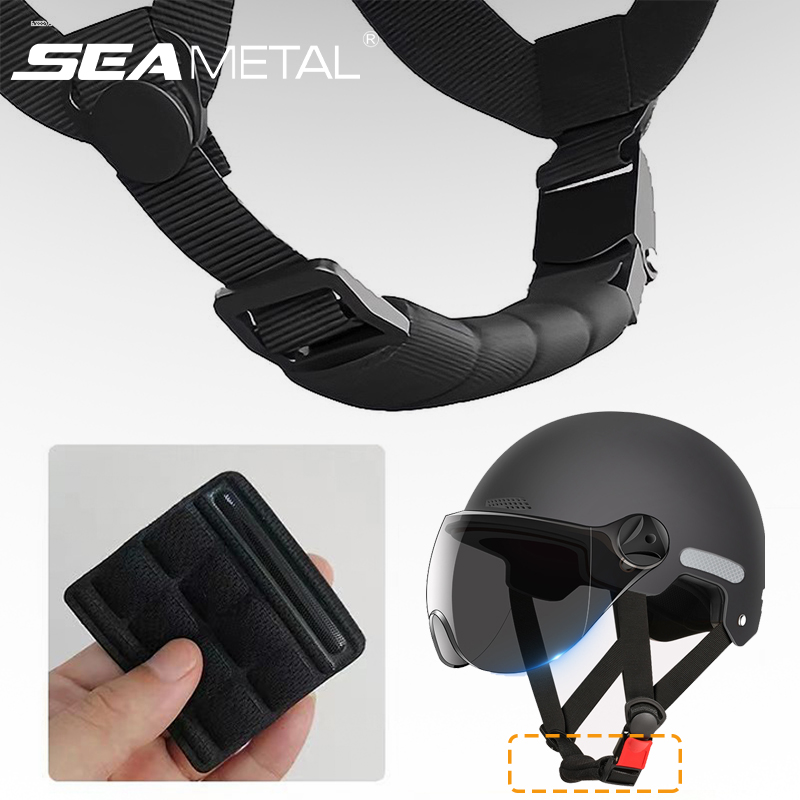 แผ่นรองคางหมวกกันน็อค SEAMETAL - Cycling Gear Helmet บทวิจารณ์และราคา
