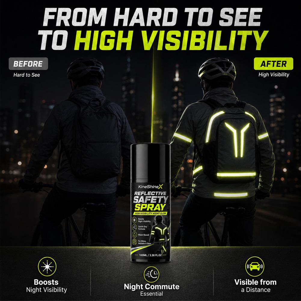 สเปรย์สะท้อนแสงกลางคืนเพื่อควา - Cycling High Gear บทวิจารณ์และราคา