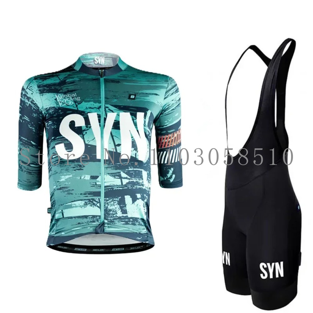 ชุดจักรยานผู้ชาย SYN Jersey พร - Cycling Bib Shorts บทวิจารณ์และราคา