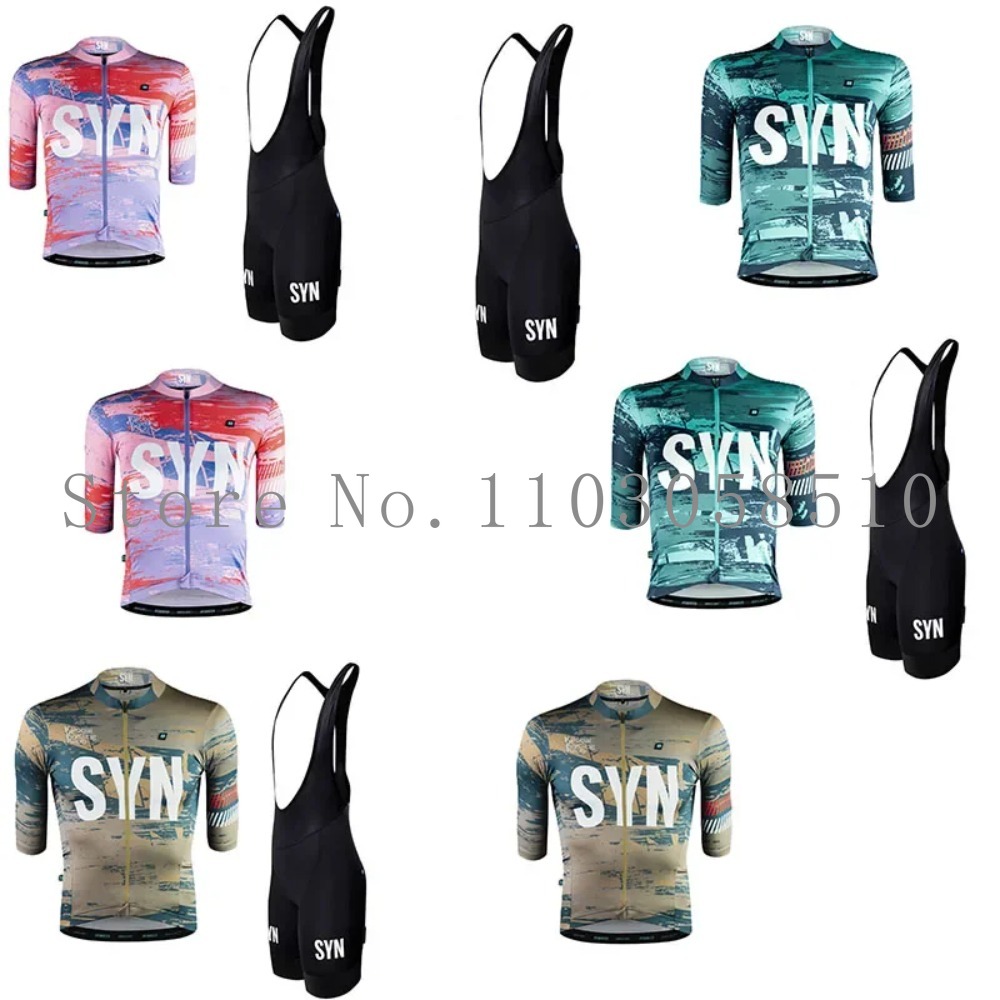 ชุดจักรยานผู้ชาย SYN Jersey พร - Cycling Bib Shorts บทวิจารณ์และราคา