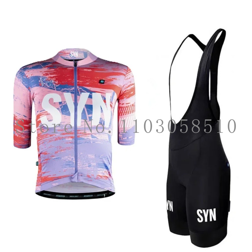 ชุดจักรยานผู้ชาย SYN Jersey พร - Cycling Bib Shorts บทวิจารณ์และราคา