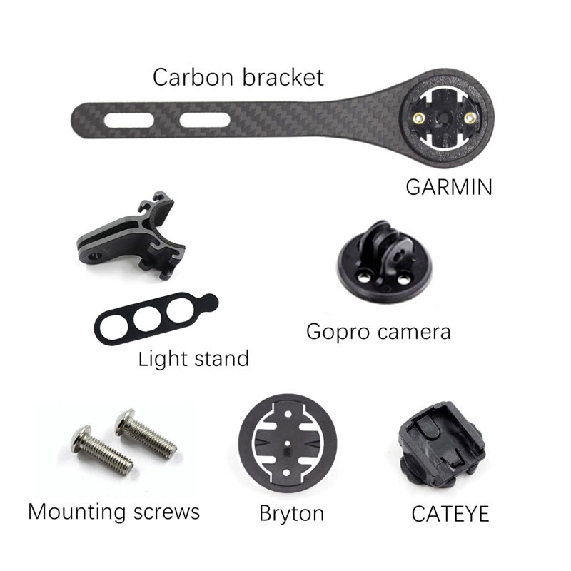 KOCEVLO ที่ยึดจักรยานคาร์บอนไฟ - Cycling Gear Mount บทวิจารณ์และราคา